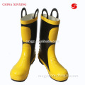 CHINA XINXING Steel Toe fire fighting fire fighter boots fire resistant safety boots